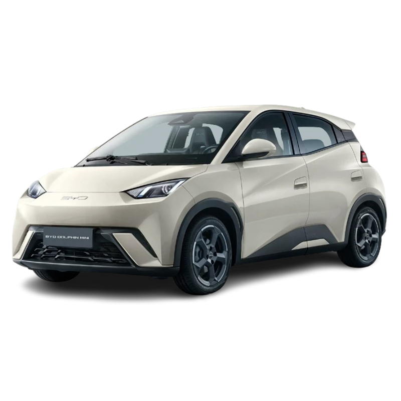 BYD Dolphin Mini 100% elétrico na cor branca